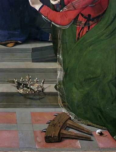 Toile moderne salon Vierge à l'Enfant Piero Di Cosimo affiche 60x90