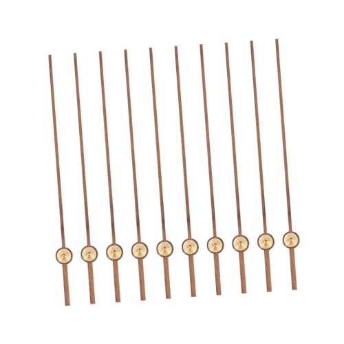 COLLBATH 10個木製の秒針 交換用時計ムーブメント対応 時計修理用 部品 クロック用 プロジェクトや に適したデザイン