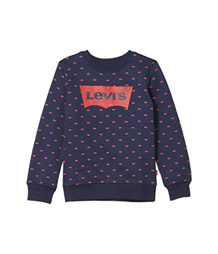 Image of Levi's Boys Polycotton Crew Neck Sweatshirt