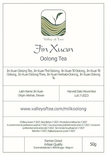 Milk Oolong Tè Taiwan - Jin Xuan Latte Wu Long Tè