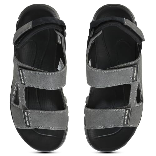 Image of Woodland Men's Camel Polyurethane Sandals-UK-5 (EURO 39)