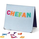 CHEFAN Foldable Felt Board for Toddlers 22 x 13, Freestanding Flannel Board for Kids, Preschool Classroom and Daycare Storytelling Display, Compatible with Felt Set, Blue