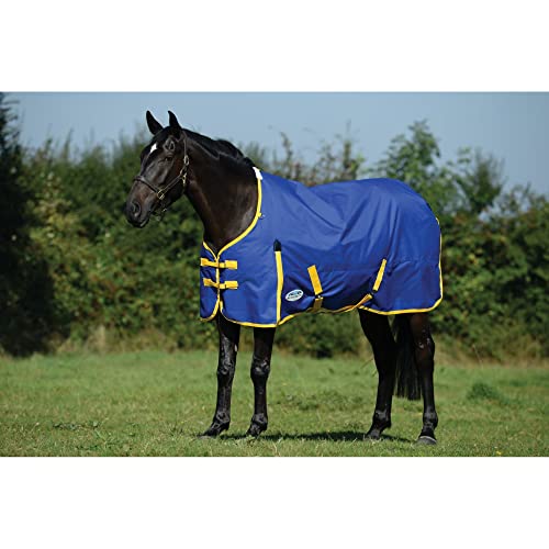 Couverture Weatherbeeta Comfitec Classic imperm&eacute;able et r&eacute;sistante bleu citron 1,8 m