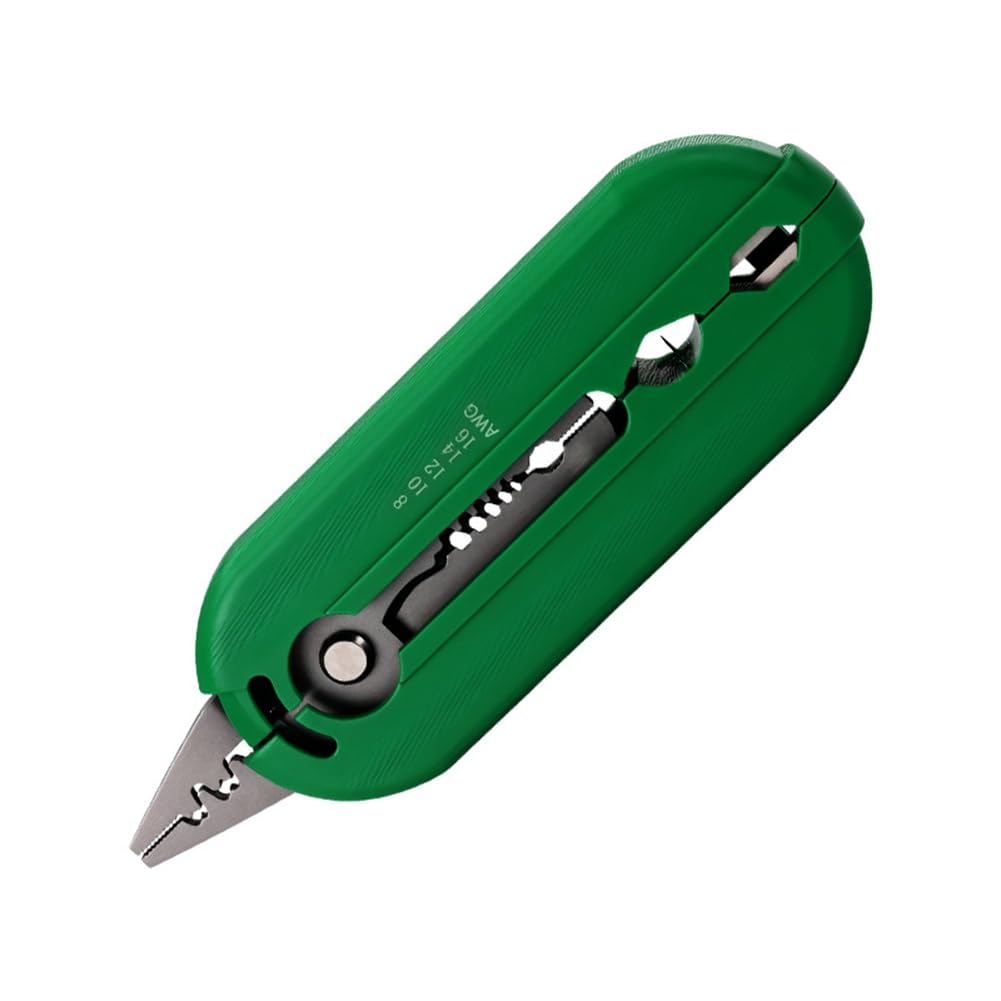 Littimoon Multifunctional Wire Stripper AWG Portable Electrician Pliers for Household Network Cables