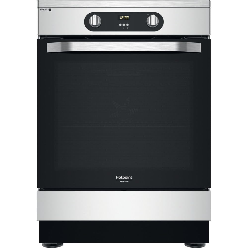 Cucina elettrica a libera installazione Hotpoint: 60 cm, - HS68IQ8CHX/​E