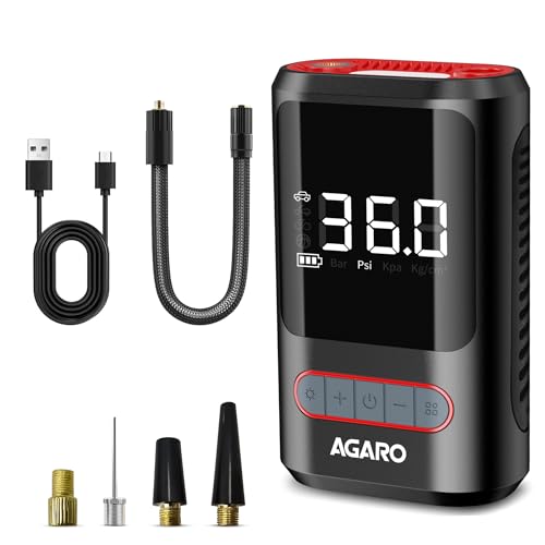AGARO Galaxy New Portable Tyre Inflator for Cars & Bikes, Upto 15...