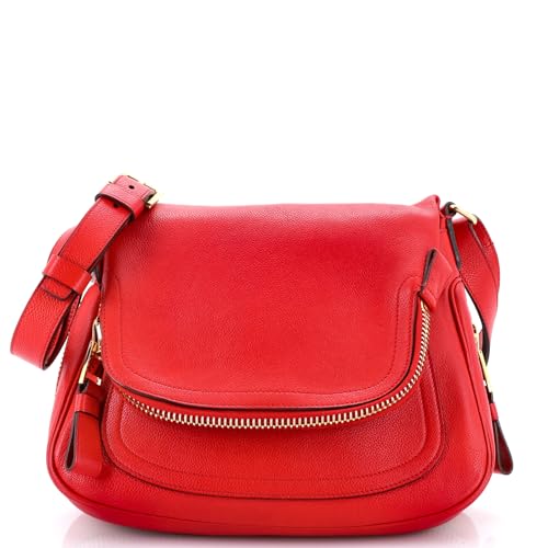 Pre-Loved Jennifer Shoulder Bag Leather Medium, Red