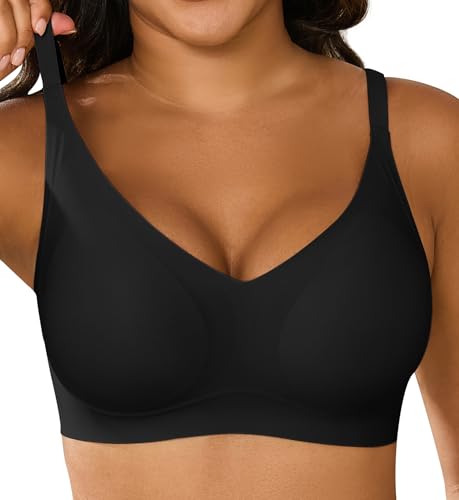 Women's Supportive Wireless Push-Up Bra – Seamless Comfort, Full Coverage, No Underwire, T-Shirt Smooth Women Bras
