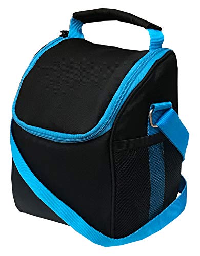Image of Foonty Office Use Women Waterproof Lunch Bag /Tiffin Bag (Black,FFFLB8021A)