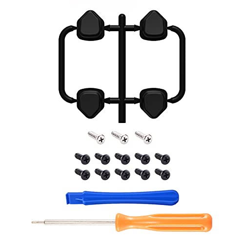 Extremerate Ergonomic Split Dpad Buttons (Sdp Buttons) For Ps5 Controller, Black Independent Dpad Direction Buttons For Ps5, For Ps4 All Model Controller - Controller Not Included #TOP1