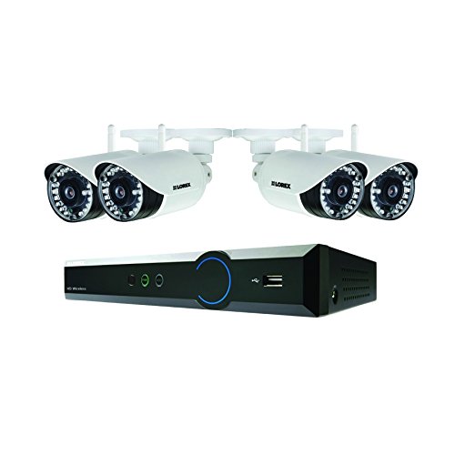 Lorex 1080P HD CCTV 1TB Network PoE Bundle con 4 ingressi / 4 telecamere Bullet