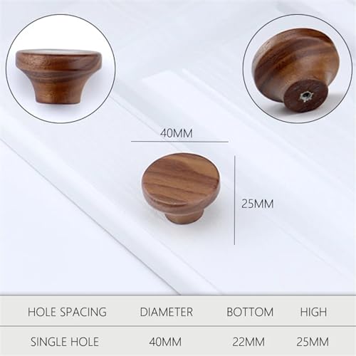 Poignées de meubles en bois pour remplacer vos boutons