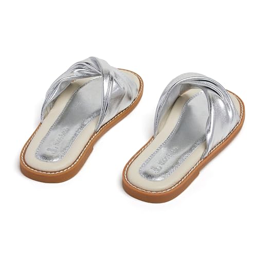 Image of THEE BRON Girls Cute Slip-On Slippers Stylish Sandals for Toddlers & Kids