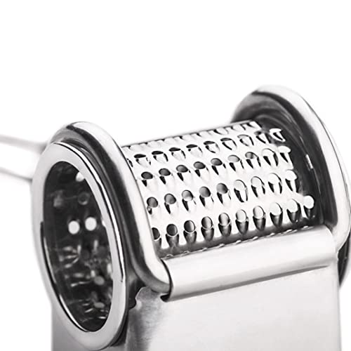 Rallador giratorio de acero inoxidable para cocina miniatura 4