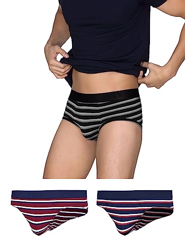 Image of XYXX Cloudsoft Micromodal Stripes Linea Briefs for Men