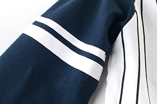 Betadog Boy Sweatshirts Toddler Long Sleeve Cotton Pullover Cartoon T Shirts Sport Graphic Tops (Dark Blue, 4-5 Years)2