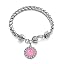 He is Risen Pink Chevron Patterned