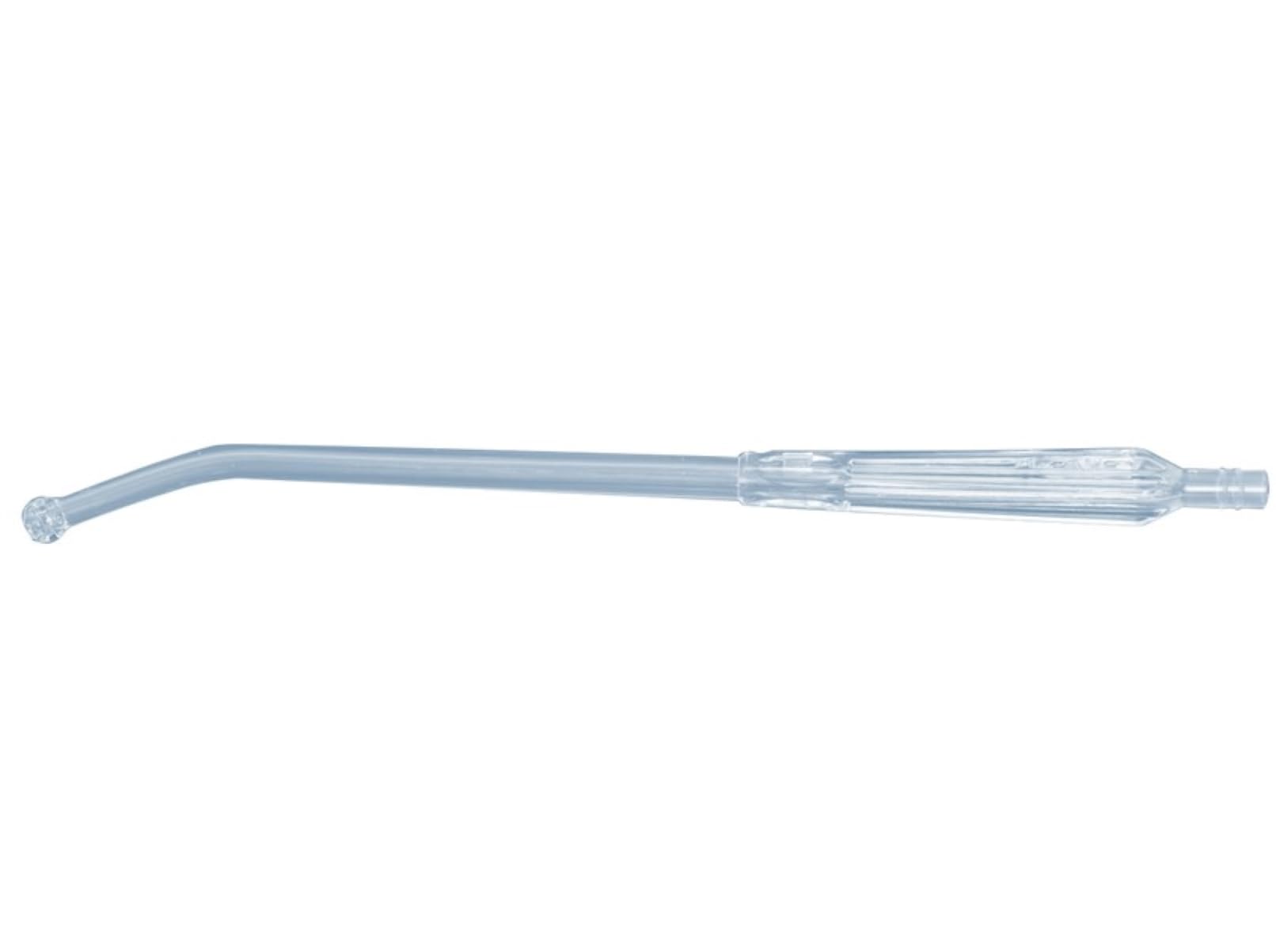 SVAS BIOSANA 28174 Cannula Yankauer con Punta a Bulbo e Tubo di Aspirazione, 25cm Tubo, Sterile, Confezioni da 50