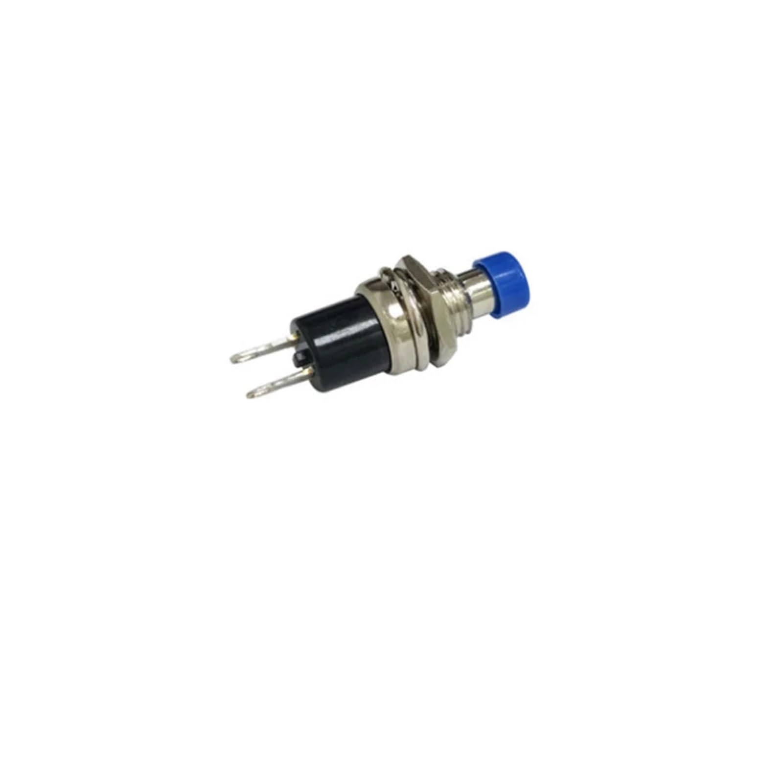 100 Pezzi Interruttori SPST Mini A Pulsante - Neri, Normalmente Aperti 250V/3A 125V/6A