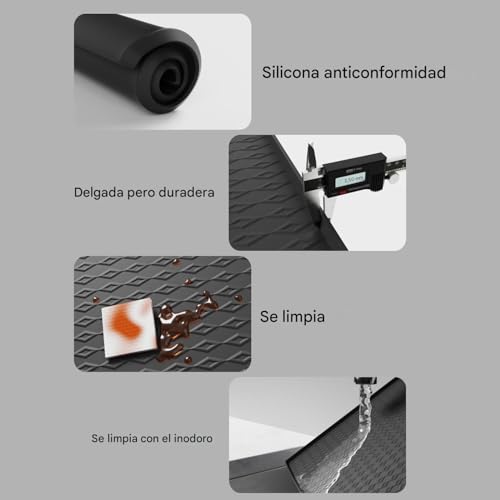 Accesorio resistente para electrodomésticos y base de silicona de lavadora 8