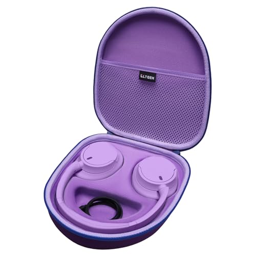 Image of LTGEM Case Compatible with Sony WH-CH720N / WH-CH520 / WHCH710N / WH-CH510 Headphones, Hard Travel Carrying Case for Sony WH-CH720N / WH-CH52 Headphones(Dark Purple