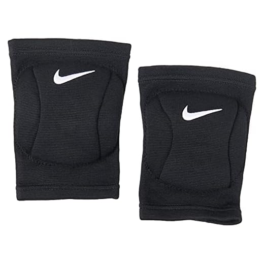 NIKE Streak-Almohadilla de Rodilla para Voleibol Rodilleras, Unisex, Negro, Extra-Large/XX-Large