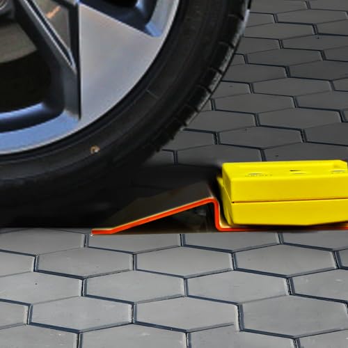 xxjolavv Kompatibel mit dem Reich Berger CWC-Gewichtsmaßstab verstärkte überharte montagefreie Hilfsrampe für Anhänger Wohnmobile Campingwagen und Karavanen zur Gewichtskontrollmessung