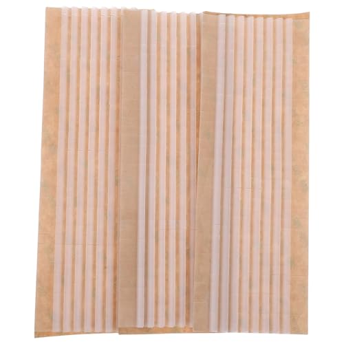 STOBAZA Tiras Antideslizantes Autoadhesivas de Silicona para Perchas 100 Piezas 06X7 CM Almohadillas de Agarre para Ropa Cinta Adhesiva para Armarios y Tiendas
