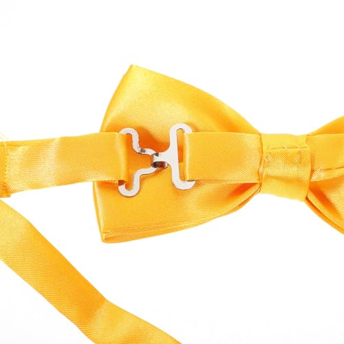 Set de fajín, corbata de moño y pañuelo para hombre miniatura 7