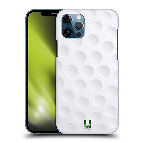 Head Case Designs Golf Ball Collection Hard Back Case and Matching Wallpaper Compatible With Apple iPhone 12 / iPhone 12 Pro
