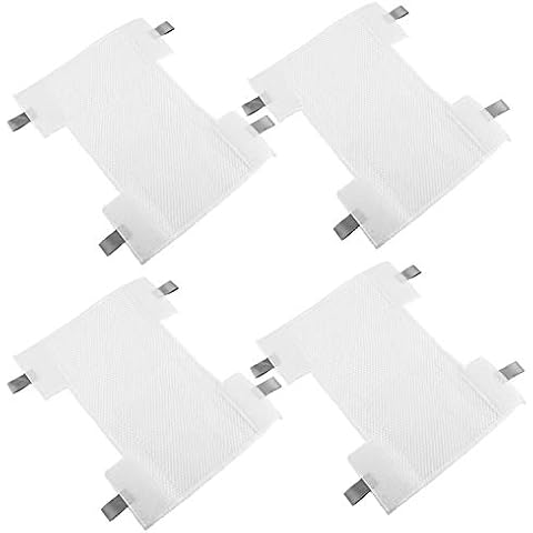 4 Pack Pads for Shark Replacement Washable Microfiber HV300 Series Pad for Shark Dust-Away, Rocket, Rotator, Navigator Lift-Away Pro Vacuum, Ultra Light Stick Vacuum Cleaner - Replace Part # P200W Cover