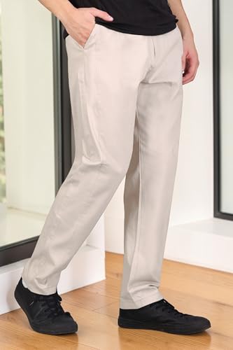 Image of RynoGear Linen Cotton Blend Casual Pants for Men || Trousers for Man || Pants for Man