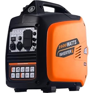 2500 Watt Portable Inverter Generator