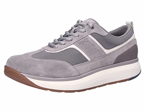 JOYA David II Men's Grey Leather Casual