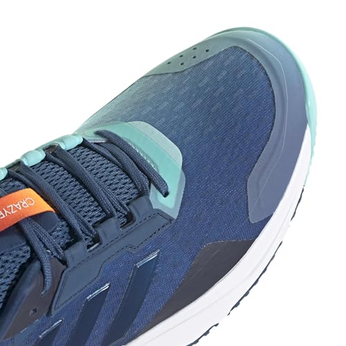 adidas Men's Crazyflight 6, Dusky Petrol/White/Flash Aqua, 7 - image 7