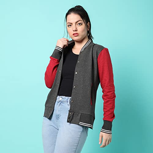 Image of Women's Cotton Jacket Relaxed Fit For Casual Wear | Full Sleeve | Stylish Wear Cotton Jacket Crafted With Comfort Fit And High Performance For Everyday Wear