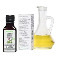 Klettenöl – Reines und natürliches sibirisches Klettenwurzelöl für die Haar- und Hautpflege – Leicht aufzutragendes Haaröl für alle Haartypen – Antischuppenöl