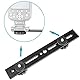 Neewer 20,3 cm Dual Kamera Halterung Stativ Halterung für 3D Stereo Stereoscopic Fotografie