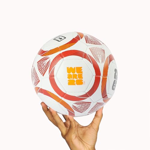 Image of Hamleys FIFA World Cup 2026 Official Licensed Merchandise | Size 5 Football |White Red