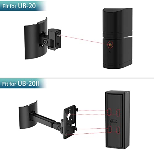 Yimaut Speaker Wall Mount Brackets For Bose Ub-20, Ub-20 Series Ii, Wall Mount Ceiling Bracket For Lifestyle 600 St535 St525 St520 535Iii 525Iii Cm520 Soundtouch Jc-Ii Am6-V Am10-V Am10Iv (Pack Of 2) #TOP3