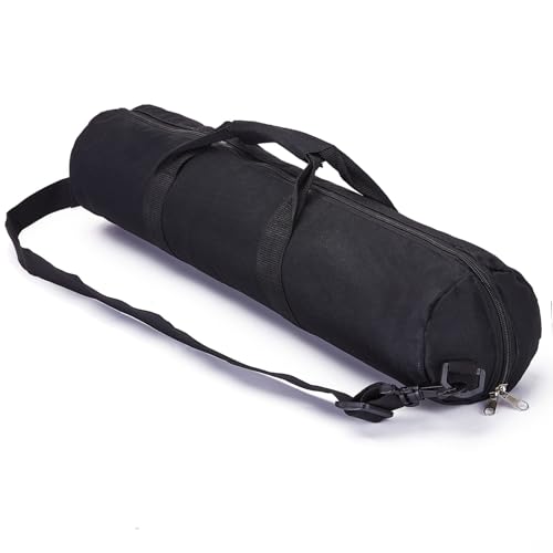 MOOCY Tripod Carrying Case Bag - 27.5x7.5x7.5 in Padded Heavy Duty Tripod Case with Shoulder Straps & Handle (M)