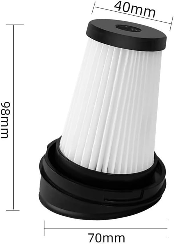 2pcs Hepa Filter Compatible with Gorenje SVC144FBK SVC216F Grundig VCH9629 VCH9630 Handheld Vacuum Cleaner Accessories Household Replacement