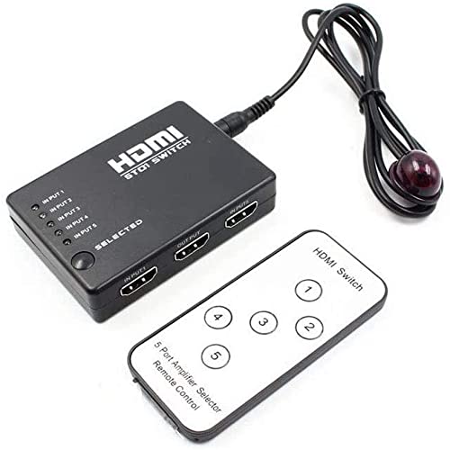Amazon | TKS HDMI切替器 5入力 1出力 HDMI セレクター 1080P対応 USB