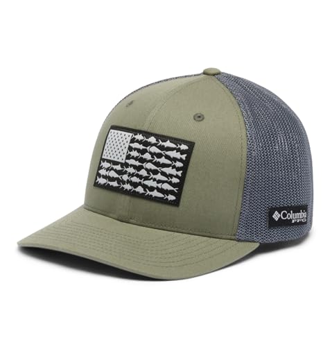 Image of Columbia Unisex Adult PFG Logo Mesh Ball Cap