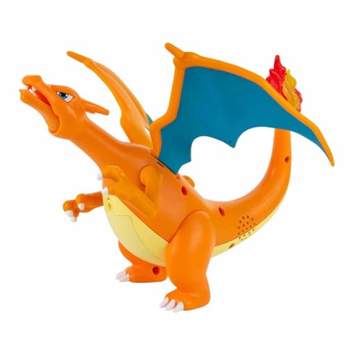 Detalle de Lujo en la Figura Charizard 7" y Pikachu Interactivo 5