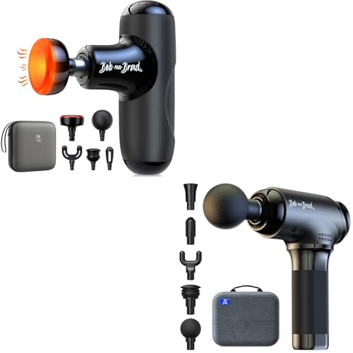Image of BOB AND BRAD T2 Massage Gun and Q2 Plus Massage Gun with Heat Head