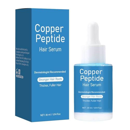 Copper Peptide Hair Serum Growth for Women & Men, Hair Serum for ...