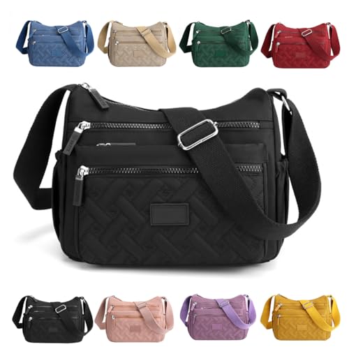 2024 New Popularate Bag, Nylon Shoulder Messenger Bag, Classic Luxury Crossbody Bag, Large Capacity Cross-body Bag