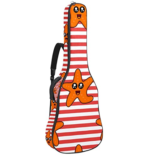 Housse de transport étanche pour guitare avec bandoulière réglable Motif renards mignons, Multicolore 07, 42.9×16.9×4.7… - Les Beatles, Paul McCartney, John Lennon, RIngo Starr, George Harrison Housse de transport étanche pour guitare avec bandoulière réglable Motif renards mignons, Multicolore 07, 42.9x16.9x4.7…