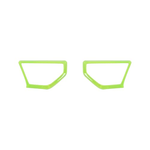 Miniatura 3 de JeCar A-Pillar - Cubierta decorativa para altavoz, accesorios interiores para Jeep Wrangler JL JLU Gladiator JT 2018-2024 2025+ (verde)